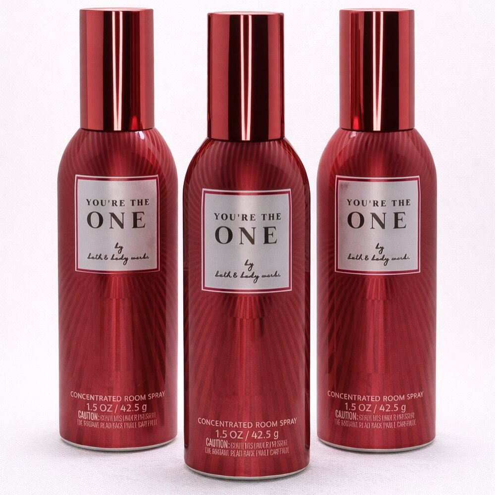 Bath & Body Works 3Pack YOU'RE THE ONE Room Spray